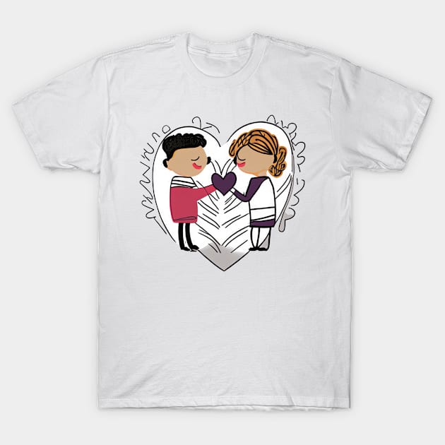 Lovely #24 T-Shirt by 3web3art